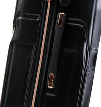 HKM-898579 Rolling Luggage Set with 4 Wheels and Customisable Tags