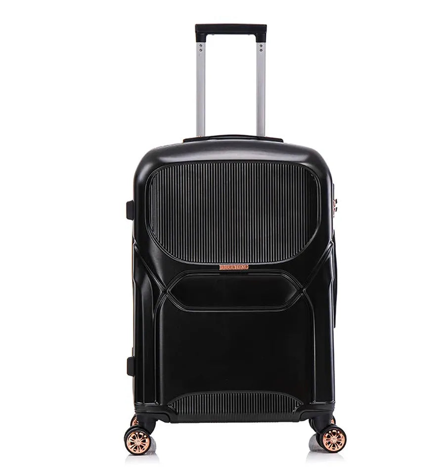 HKM-898579 Rolling Luggage Set with 4 Wheels and Customisable Tags