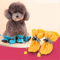 HKM-8986045 Breathable Non-Slip Soft Sole Pet Shoes for All Seasons