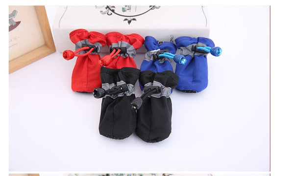 HKM-8986045 Breathable Non-Slip Soft Sole Pet Shoes for All Seasons