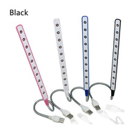 HKM-898707 Aluminum LED Notebook Keyboard Night Light with Adjustable Brightness