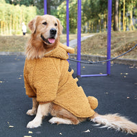 HKM-8987581 Cozy Thickened Winter Clothing for Medium and Large Dogs - Cute Tiger and Panda Styles