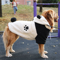 HKM-8987581 Cozy Thickened Winter Clothing for Medium and Large Dogs - Cute Tiger and Panda Styles