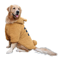 HKM-8987581 Cozy Thickened Winter Clothing for Medium and Large Dogs - Cute Tiger and Panda Styles