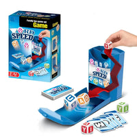 HKM-898771 Interactive Number Card Dice Bingo Game for Family Fun and Enjoyment