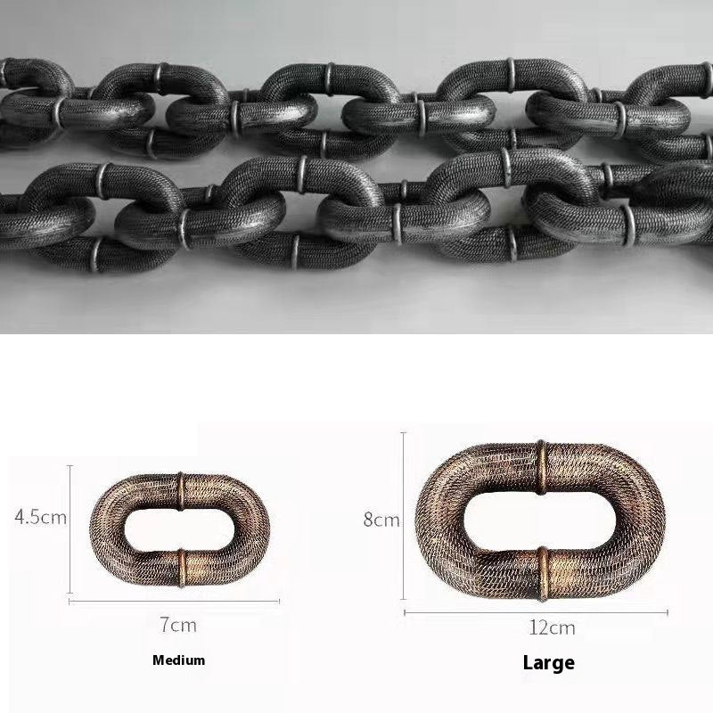 HKM-8988989 Dog Leash with Handle - Available in Bronze, Antique Silver, and Black in Multiple Lengths