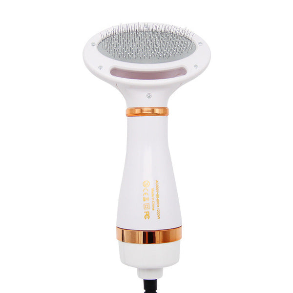 HKM-898899 2-in-1 Pet Hair Dryer and Beauty Comb for Dogs and Cats with Adjustable Air Volume