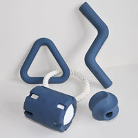 HKM-8990013 Durable Chew-Resistant Dog Toy Set in Assorted Colors - Small and Large Options Available