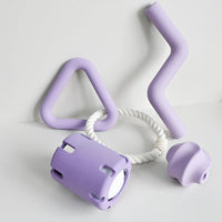 HKM-8990013 Durable Chew-Resistant Dog Toy Set in Assorted Colors - Small and Large Options Available