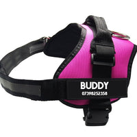 HKM-8991037 Adjustable No-Pull Dog Harness with Reflective Straps and Sturdy Handle for Outdoor Activities