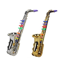 HKM-899155 Kids Educational Saxophone Toy - Plastic Non-Electric Cartoon Musical Instrument For Ages 2-13