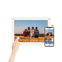 HKM-899219 7-Inch WiFi Touch Screen Digital Photo Frame with Frameo App for Easy Sharing