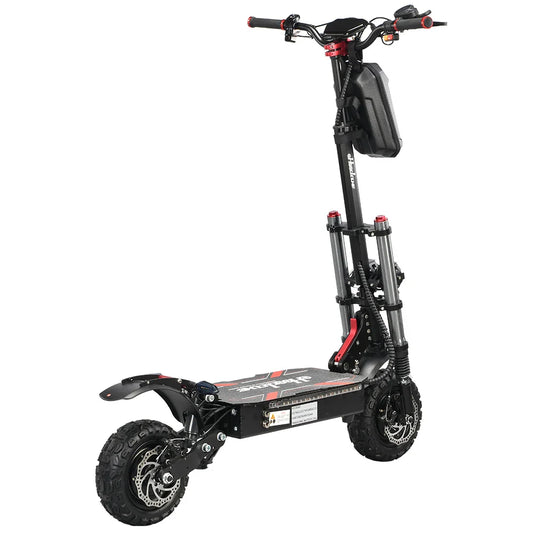 HKM-899219 High-Speed Folding Electric Scooter with 5600W Motor, 60V Battery, 100km/h Max Speed, 80-100km Range, Bluetooth Connectivity