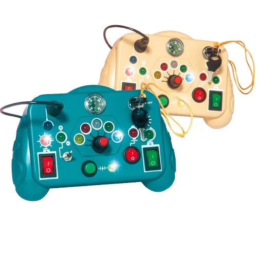 HKM-899347 Montessori Busy Board Light Game Console for Early Learning and Skill Development