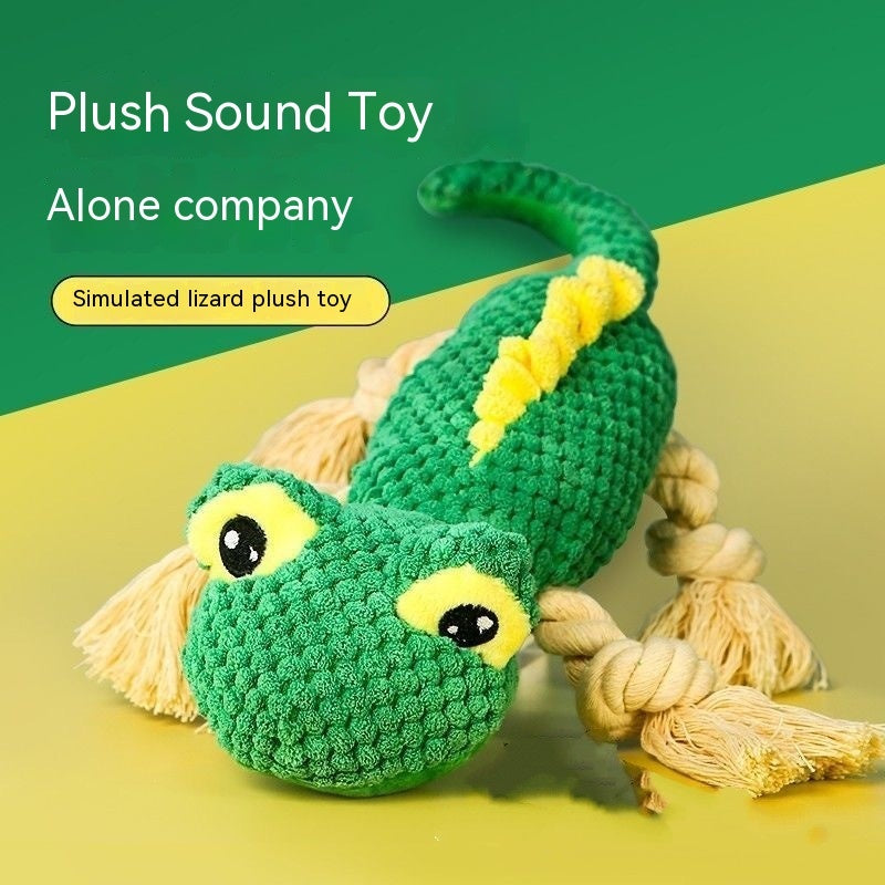 HKM-8993597 Plush Pet Toy Collection - Molar Sounding Dolls in Various Animal Designs 30-35cm