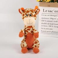 HKM-8993597 Plush Pet Toy Collection - Molar Sounding Dolls in Various Animal Designs 30-35cm