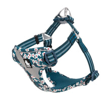 HKM-8994237 Floral Chest Strap for Pets - Adjustable Nylon Outdoor Travel Traction Harness