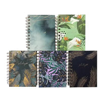 HKM-899475 A5 Lined Spiral Notebooks - 50 Sheets, Eco-Friendly Journal for Work and Study