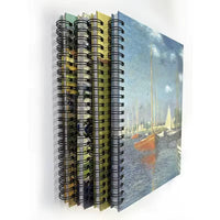 HKM-899475 A5 Lined Spiral Notebooks - 50 Sheets, Eco-Friendly Journal for Work and Study