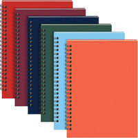HKM-899475 A5 Lined Spiral Notebooks - 50 Sheets, Eco-Friendly Journal for Work and Study