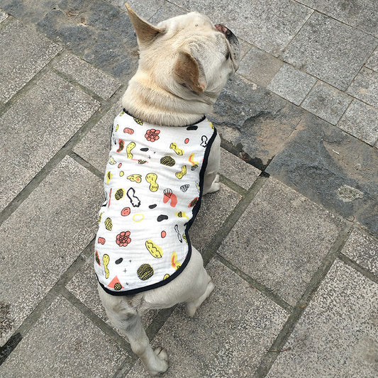 HKM-8995517 Cotton Mesh Pet Dog Vest in Various Colors and Sizes