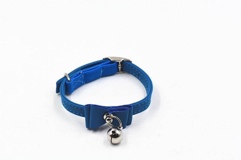 HKM-8996925 Cute Bow Tie Bell Collar for Small Dogs