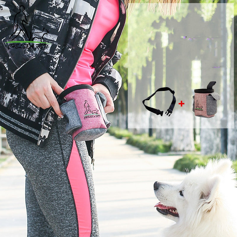 HKM-8997181 Multifunctional Dog Training Bag with Medium Hard Oxford Cloth in Multiple Colors