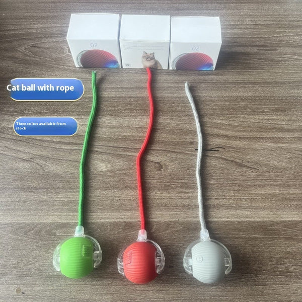 HKM-899795 Intelligent Automatic Cat Teasing Ball Funny Cat Toy Ball