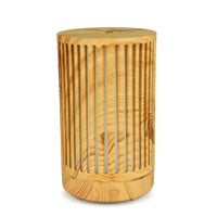 HKM-899859 Hollowed Wood Pattern Aromatherapy Humidifier for Relaxation and Comfort