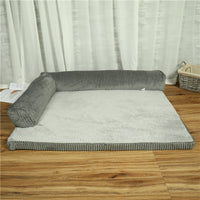 HKM-8998973 Washable Removable Dog Mat for Medium & Large Pets - Available in Grey, Coffee, Mauve