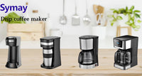 HKM-899923 Dual Function Coffee Grinder and Maker with Auto Shut-Off Feature