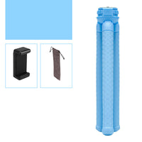 HKM-900051 25CM Tripod with Mobile Phone Clip, Compatible with iPhone Models, Available in Pink, Blue, Black