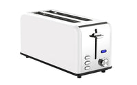 HKM-900243 4-Slice Electric Toaster with Smart Touch Screen and Dust Cover for Modern Kitchens