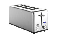 HKM-900243 4-Slice Electric Toaster with Smart Touch Screen and Dust Cover for Modern Kitchens