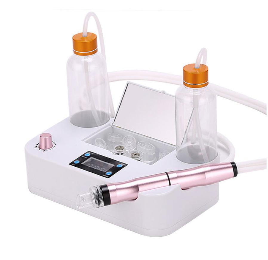 HKM-900243 Mini Bubble Cleaner with Negative Ion, Ultrasonic, and Color Light Technology for Home Use