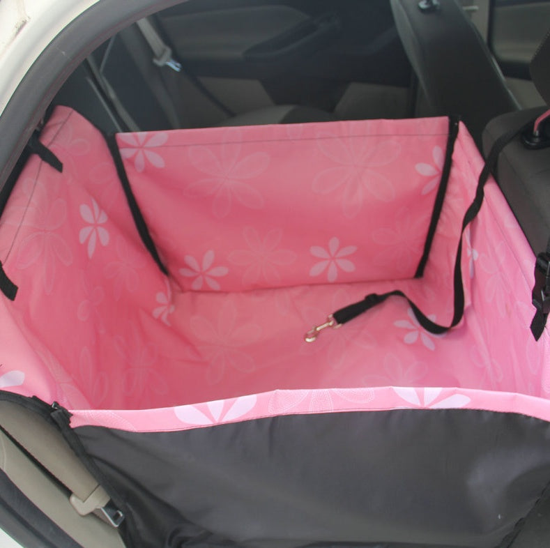 HKM-9002557 Waterproof Pet Car Mat with Easy Clean Zipper Design - 53cm x 60cm x 35cm