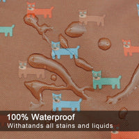 HKM-9002557 Waterproof Pet Car Mat with Easy Clean Zipper Design - 53cm x 60cm x 35cm