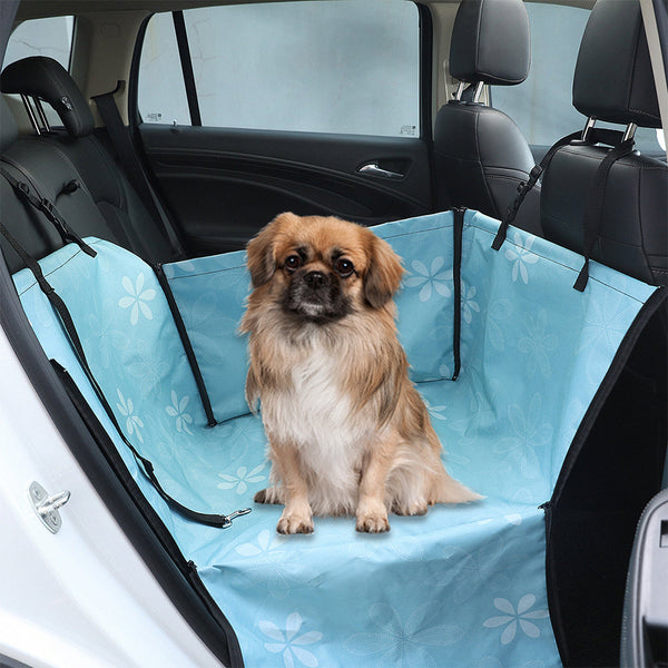 HKM-9002557 Waterproof Pet Car Mat with Easy Clean Zipper Design - 53cm x 60cm x 35cm