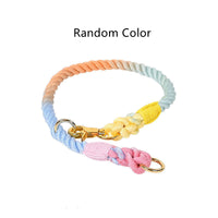 HKM-9002685 Adjustable Weave P-Type Collar for Small and Medium Dogs