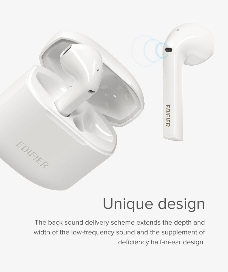 HKM-900371 Apple-Compatible LolliPods Stereo Headset with Qualcomm Chipset, Bluetooth V5.0, IPX4 Waterproof, 6+18 Hours Battery Life