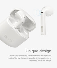 HKM-900371 Apple-Compatible LolliPods Stereo Headset with Qualcomm Chipset, Bluetooth V5.0, IPX4 Waterproof, 6+18 Hours Battery Life