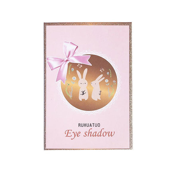 HKM-900563 15-Color Tiangong Jade Rabbit Eyeshadow Palette - Earthy Tones, Matte & Pearly Finish