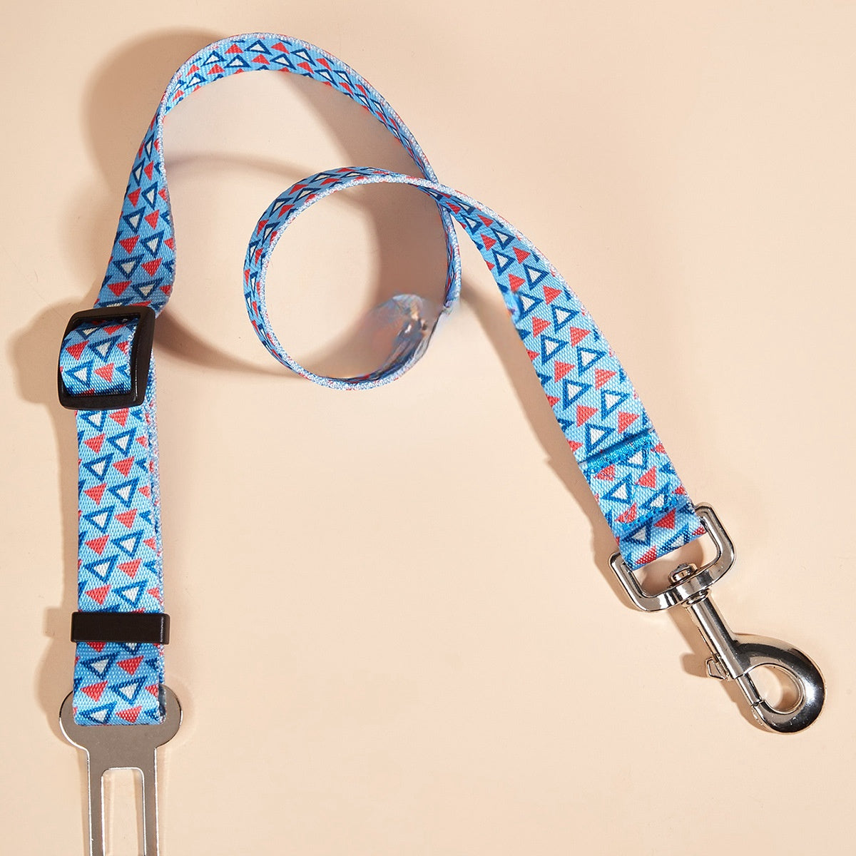 HKM-9006269 Nylon Pet Car Seat Belt with Hand Holding Rope for Dogs - Various Colors Available