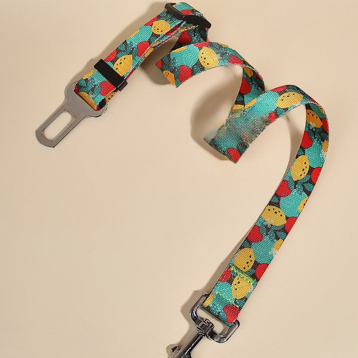 HKM-9006269 Nylon Pet Car Seat Belt with Hand Holding Rope for Dogs - Various Colors Available