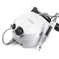 HKM-900819 Electric Nail Polisher Drill Kit with Foot Switch and Six Nail Bits, 0-35000RPM, for Manicure and Pedicure