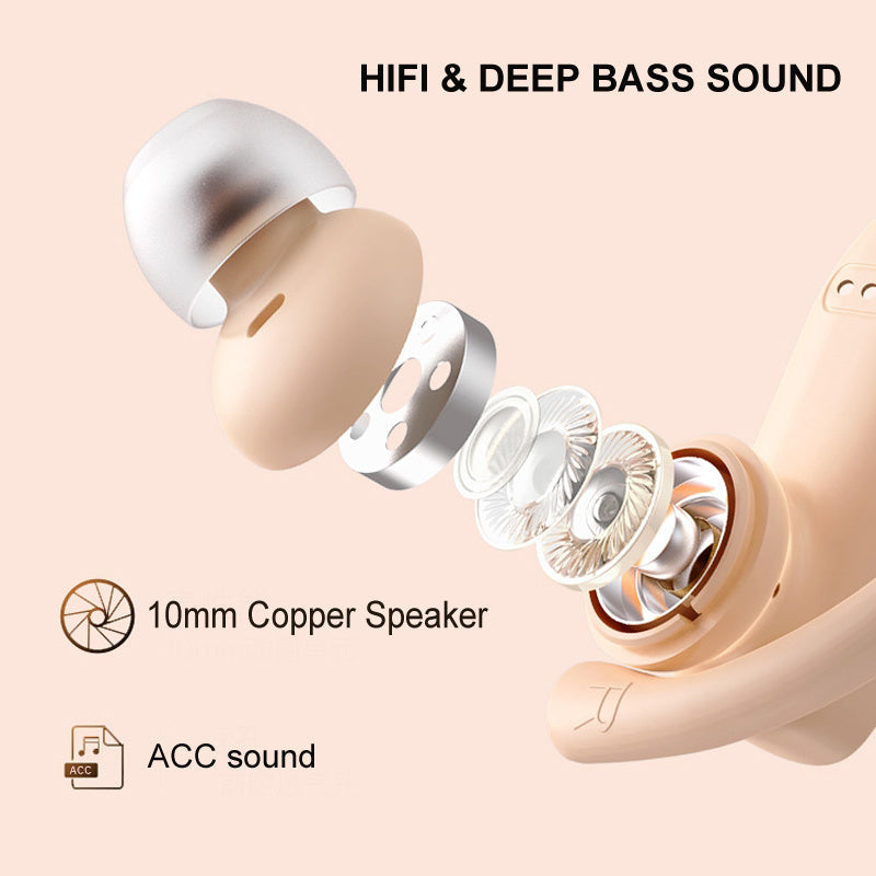 HKM-900819 True Wireless Bluetooth Earbuds for Sports with 10m Range and 7 Days Standby