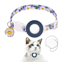 HKM-9008445 Daisy Pattern Small Pet Collar with Bell in Various Colors