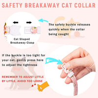 HKM-9008445 Daisy Pattern Small Pet Collar with Bell in Various Colors