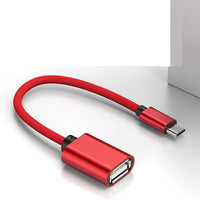 HKM-900883 Micro USB to 30A Female OTG Adapter Cable for Android Devices - 20-Inch Extended Data Connection