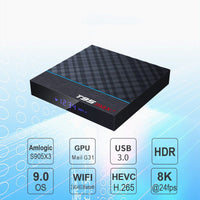 HKM-901011 Amlogic S905X3 Quad-Core Android 9.0 Smart TV Box with Streaming Capabilities
